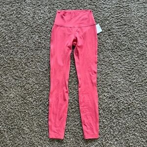NWT Lululemon Align High Rise Pale Raspberry Leggings “28 Size 4